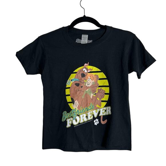 SCOOBY -DOO Graphic Tee NEW Unisex Black SS Cotton Size Youth XS - Picture 2 of 5
